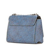 ルイ ヴィトン エピ デニム ツイストMM チェーン ショルダーバッグ M50271 ブルー レザー レディース LOUIS VUITTON 【中古】